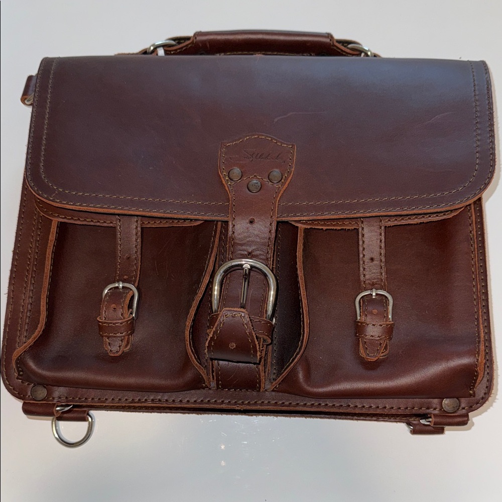Brand new Saddleback Brown Leather Men's Bag